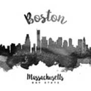 Boston Massachusetts Skyline 18 Art Print