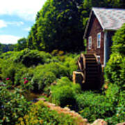 Brewster Gristmill Art Print