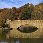 Bridge Reflection Art Print