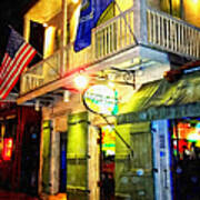 Bright Lights In The French Quarter Art Print