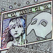 Broadway Legends Billboard 00003 Art Print