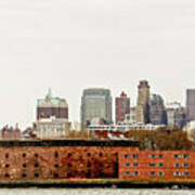 Brooklyn Over Governors Island Art Print
