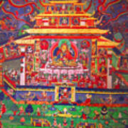 Buddhist Art Art Print