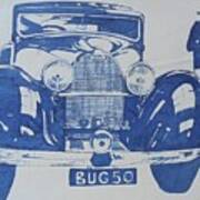 Bugatti Art Print