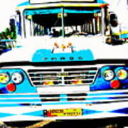 Busing In Lebanon Art Print