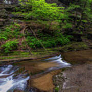 Buttermilk Creek Waterfall Art Print