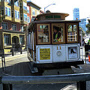 Cable Car Turnaround Art Print