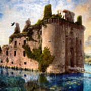 Caerlaverock Castle Art Print