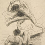Cain And Abel Art Print
