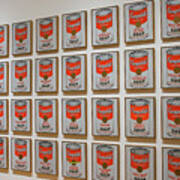 Campbell Soup By Warhol Art Print