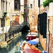 Canals Of Venice # 2 Art Print