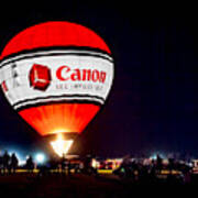 Canon - See Impossible - Hot Air Balloon Art Print