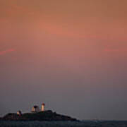 Cape Neddick Nubble Lighthouse Art Print