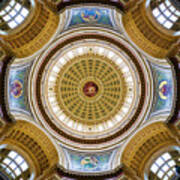 Capitol - Dome 2- Madison - Wisconsin Art Print