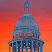Capitol Warmth Art Print