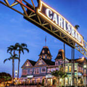 Carlsbad Welcome Sign Art Print