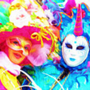 Carnevale Two Art Print