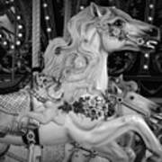 Carousel Horse Art Print