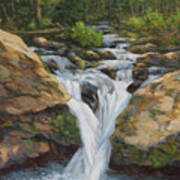 Cascades Stream Art Print