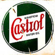 Castrol Motor Oil Art Print