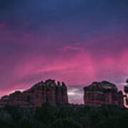 Cathedral Rock Sunset Art Print
