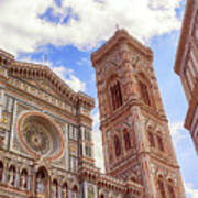 Cathedral Santa Maria Del Fiore, Duomo, In Florence, Tuscany, It Art Print