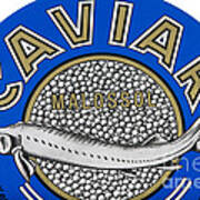 Caviar Packaging Art Print