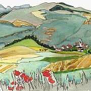 Cerdanya Valley, Spain Art Print