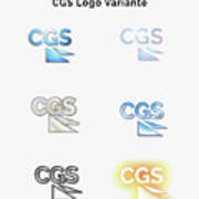 Cgs Logo Variante Color Art Print
