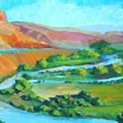 Chama River Near Abiquiu Art Print