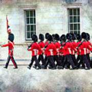 Changing Of The Guard Art Print