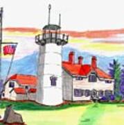 Chatham Lighthouse Art Print