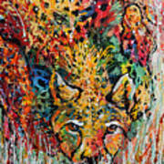Cheetah Stalking Art Print