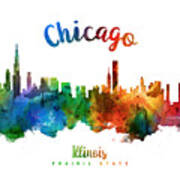 Chicago Illinois 25 Art Print