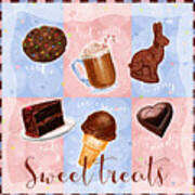 Chocolate Sweet Treats Art Print
