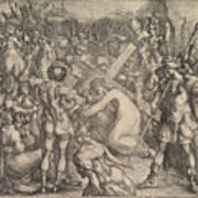 Christ Carrying The Cross Art Print