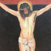Christ On The Cross Art Print