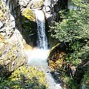 Christine Falls - Mt Rainier National Park Art Print