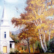 Church At Sugar Hill Art Print