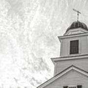 Classic New England Church Etna New Hampshire Art Print