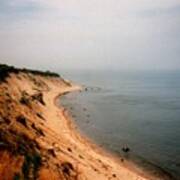 Cliffs Of Block Island Art Print