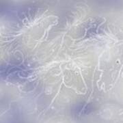 Cloud Horses Art Print
