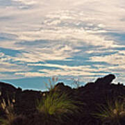 Clouds Over Mauna Kea Art Print