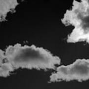 Cloudscape Xviii Bw Art Print