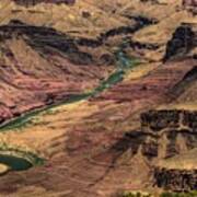 Colorado River Through Grand Canyon Art Print