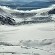 Columbia Icefield Winter Paradise Art Print