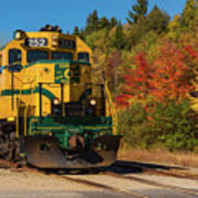 Conway New Hampshire Scenic Railway Art Print