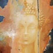 Copper Buddha Art Print