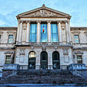 Courthouse Palais De Justice In Nice Art Print