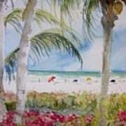 Crescent Beach Marco Island Art Print